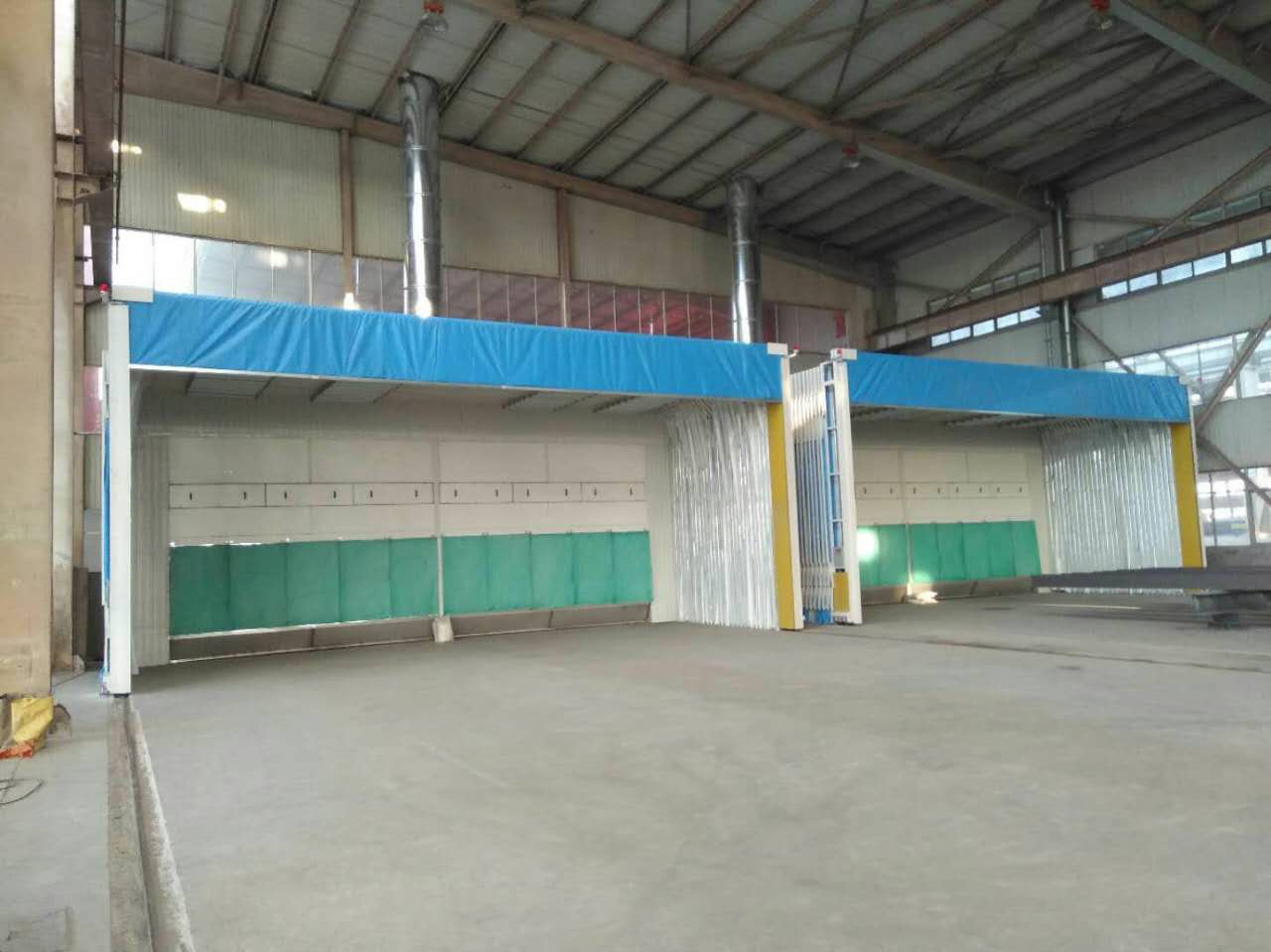烟台飞龙集团喷漆房